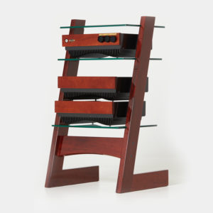 REDGUM Red Gum wood Equipment Rack